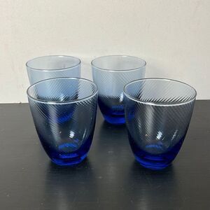 Williams Sonoma Aerin colored swirl tumbler